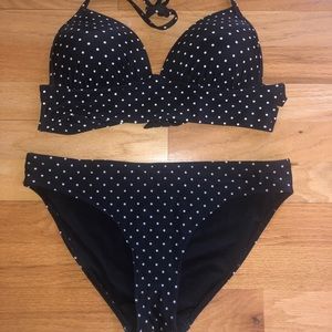 American Eagle Polka Dotted Bikini